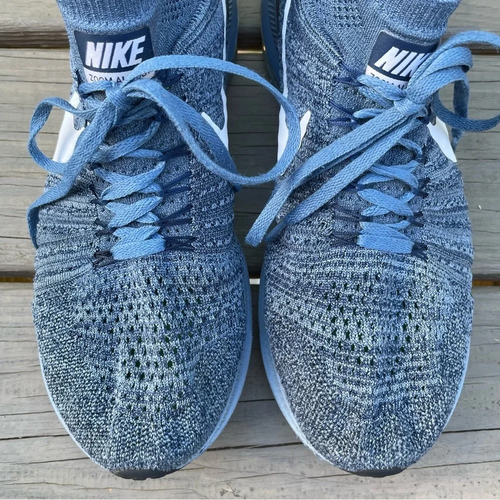 Nike Zoom All Out Flyknit Ocean Fog shoes size 9.5